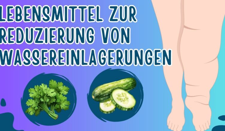 8 Lebensmittel zur Reduzierung von Wassereinlagerungen