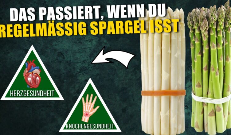 Das passiert mit deinem Körper, wenn du regelmäßig Spargel isst!